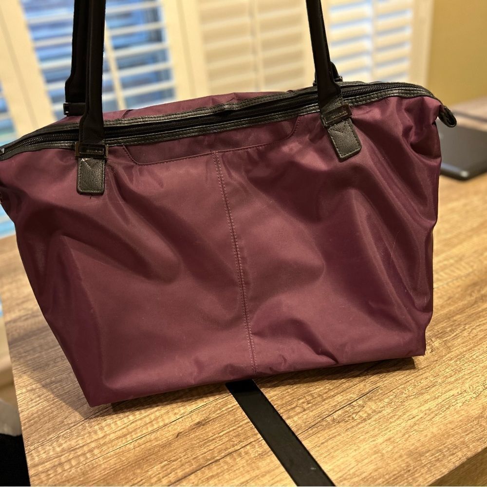 Eggplant purple travel laptop bag Samsonite‎